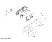 Схема №5 WAE28164 Maxx 6 VarioPerfect с изображением Панель управления для стиральной машины Bosch 00709460