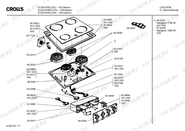 Схема №1 LYEV1020 с изображением Узел подключения для электропечи Bosch 00066275