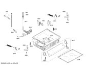 Схема №5 SGS57A02GB с изображением Передняя панель для посудомойки Bosch 00700741