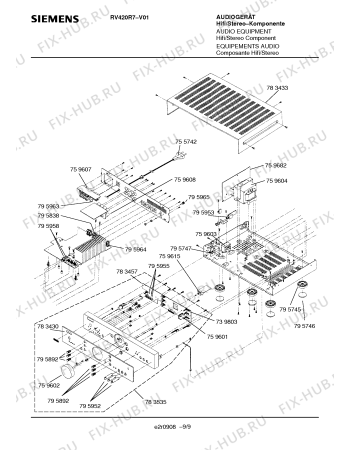 Схема №9 RV420R7 с изображением Транзистор для жк-телевизора Siemens 00795981