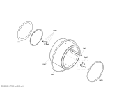 Схема №5 WT34V100ME с изображением Нижняя часть корпуса для сушильной машины Bosch 00476630