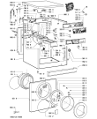 Схема №2 AWO35601 (F092625) с изображением Обшивка для стиральной машины Indesit C00343709