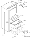 Схема №4 SKS61209F1 с изображением Блок управления для холодильной камеры Aeg 973923775016005