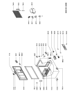 Схема №1 AFG 5241-L с изображением Дверка для холодильной камеры Whirlpool 481944269282