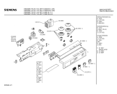 Схема №5 WP71100IL SIWAMAT PLUS 7110 с изображением Панель для стиралки Siemens 00273647