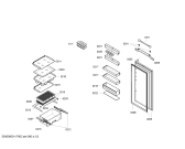 Схема №3 RT282101 с изображением Рамка для холодильника Bosch 00660248