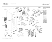 Схема №3 KS40U650GB с изображением Крышка для холодильника Siemens 00431028