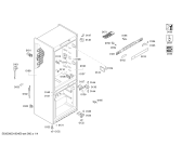 Схема №4 K5898X4 с изображением Панель для холодильной камеры Bosch 11003097