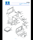 Схема №1 O 110.A BIANCO с изображением Панель для электропечи DELONGHI 5918138300