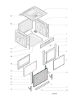 Схема №3 FK1041LSP0XHA (F087087) с изображением Субмодуль для плиты (духовки) Indesit C00308647