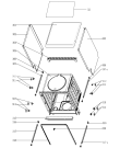 Схема №6 ADPF 941 WH с изображением Уплотнение для посудомоечной машины Whirlpool 482000018867