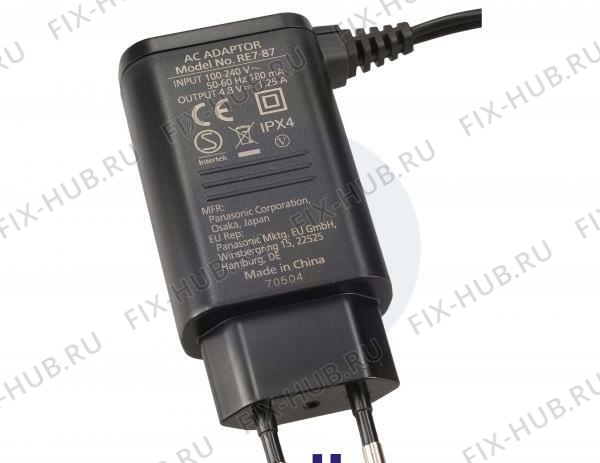 Большое фото - Переходник для бритвы (эпилятора) Panasonic WESLT6NK7664 в гипермаркете Fix-Hub