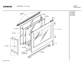 Схема №5 HB38R260 с изображением Фронтальное стекло для плиты (духовки) Siemens 00471912