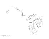 Схема №5 WT46E301 с изображением Панель управления для сушильной машины Siemens 00662310