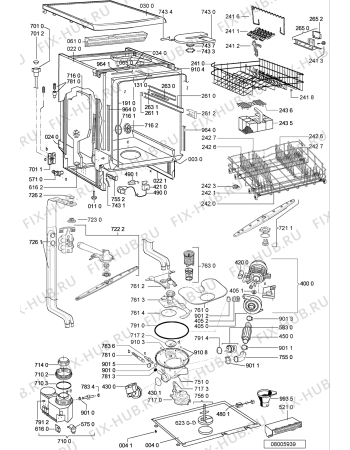 Схема №2 ADP SOLAR/1 с изображением Панель для посудомойки Whirlpool 481245373725