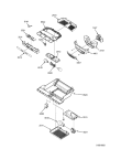Схема №13 KRFC 9010/IN с изображением Корпусная деталь для холодильной камеры Whirlpool 481246418246