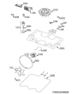 Схема №5 EE3002411M с изображением Панель для электропечи Aeg 5617367148