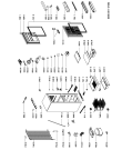 Схема №1 G2PFF5WP (F092324) с изображением Корпусная деталь для холодильника Indesit C00339530