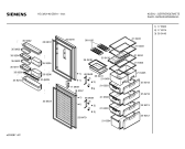 Схема №4 KG32U140GB с изображением Дверь для холодильника Siemens 00238478