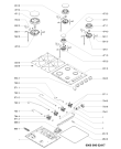 Схема №1 KGHF60X с изображением Втулка для плиты (духовки) Whirlpool 480121103558