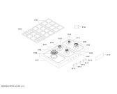 Схема №2 SOM123351I с изображением Решетка для плиты (духовки) Bosch 00475440