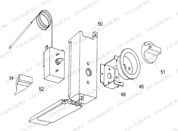 Взрыв-схема холодильника Atlas BN1059 - Схема узла Electrical equipment 268