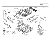 Схема №6 SGS4352AU с изображением Передняя панель для электропосудомоечной машины Bosch 00360610