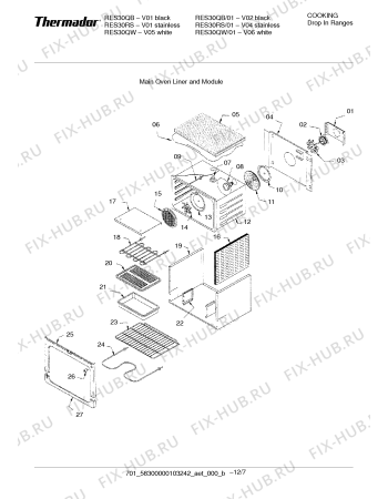 Схема №12 REF30QB с изображением Панель для духового шкафа Bosch 00484752