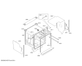 Схема №8 SN36P230EU с изображением Изоляционная поверхность для посудомоечной машины Bosch 00671074