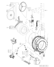 Схема №2 FL 5083/A с изображением Микропереключатель для стиралки Whirlpool 481228219665