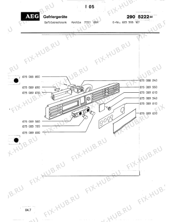 Схема №1 A340 2 D с изображением Электролампа для холодильной камеры Aeg 8996750895808