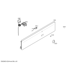 Схема №5 CF11850 с изображением Панель управления для электропечи Bosch 00661549