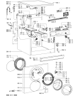 Схема №2 WAK 8507 с изображением Обшивка для стиралки Whirlpool 481245310884