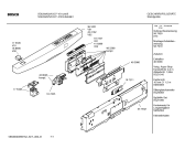 Схема №7 SGU69A22AU с изображением Модуль управления для посудомоечной машины Bosch 00495268