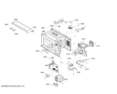 Схема №3 4WG319BP с изображением Крышка для свч печи Bosch 00606580