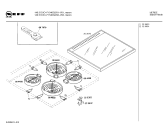 Схема №5 F1540G2 140.5 DUO с изображением Панель для плиты (духовки) Bosch 00285956