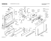 Схема №3 SN37604CN с изображением Панель для электропосудомоечной машины Siemens 00282857