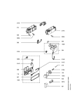 Схема №1 ESF687 W с изображением Запчасть для электропосудомоечной машины Aeg 1115333005