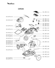 Схема №2 CER474 с изображением Соединение для мини-пылесоса Moulinex RS-RT2330