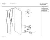 Схема №10 KGU6655 с изображением Панель для холодильной камеры Bosch 00355480