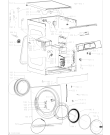 Схема №2 FSCR80416 с изображением Модуль (плата) для стиралки Whirlpool 481010753904
