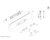 Схема №6 SMS58N68IL, ActiveWater 6l Made in Germany с изображением Передняя панель для посудомоечной машины Bosch 00745374