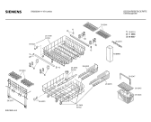 Схема №4 SN53304 с изображением Передняя панель для электропосудомоечной машины Siemens 00285193