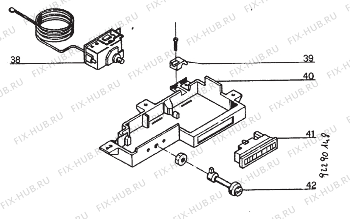 Взрыв-схема стиральной машины Zanussi ZF80B - Схема узла Section 4