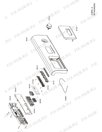Схема №5 AWZ 7142 с изображением Обшивка для стиральной машины Whirlpool 482000006300