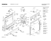 Схема №4 SN52304EU с изображением Передняя панель для электропосудомоечной машины Siemens 00286322