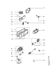Схема №1 F40660IB с изображением Запчасть для посудомойки Aeg 1115921106