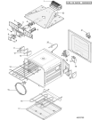 Схема №3 FI626V (F021940) с изображением Обшивка для электропечи Indesit C00139129