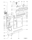 Схема №2 GSI 6497 WS с изображением Панель для посудомойки Whirlpool 481245372232