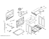 Схема №4 3HB518XF H.BA.NP.C3D.IN.CARRO.FL/.X.E3_COT/ с изображением Панель управления для плиты (духовки) Bosch 00791093
